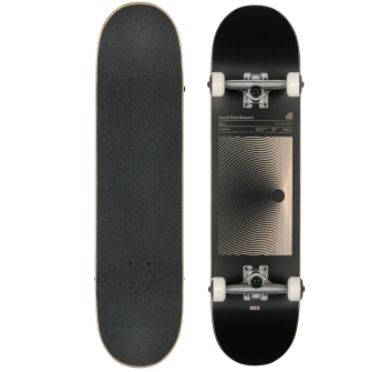 GLOBE G1 LINEFORM 7.75" SKATE COMPLETO BLACK