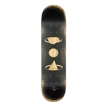 GLOBE G3 BLACK HOLES 8" SKATE DECK BAMBOO/BLACK