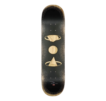 GLOBE G3 BLACK HOLES 8" SKATE DECK BAMBOO/BLACK