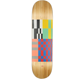 GLOBE SKATE DECK 8” G1 D BLOCKS BLACK/YELLOW