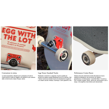 GLOBE SKATEBOARD 8.625" EGGY SKATE COMPLETO