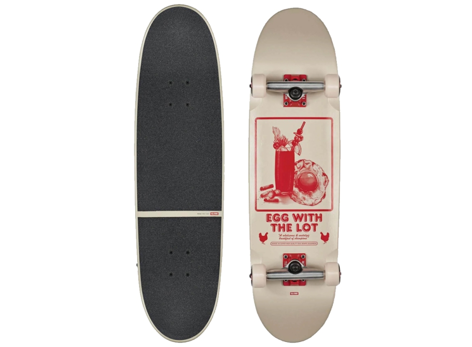 GLOBE SKATEBOARD 8.625" EGGY SKATE COMPLETO