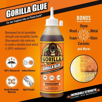 GORILLA GLUE COLLA PER RIPARAZIONI TAVOLE SOFT 250ML