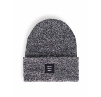 HERSCHEL BERRETTO ABBOTT BEANIE HEATHER BLACK