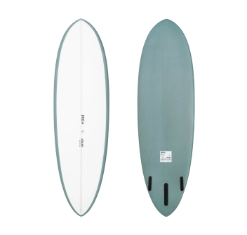 HS ATELIER CRUISER 6'8'' PU FUTURES FINS 2 + 1 TEAL