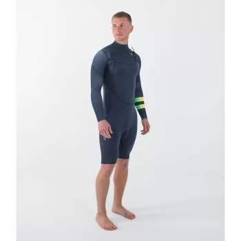 HURLEY 2/2MM AIR TOLEDO 2.5 MUTA SHORTY CHEST ZIP