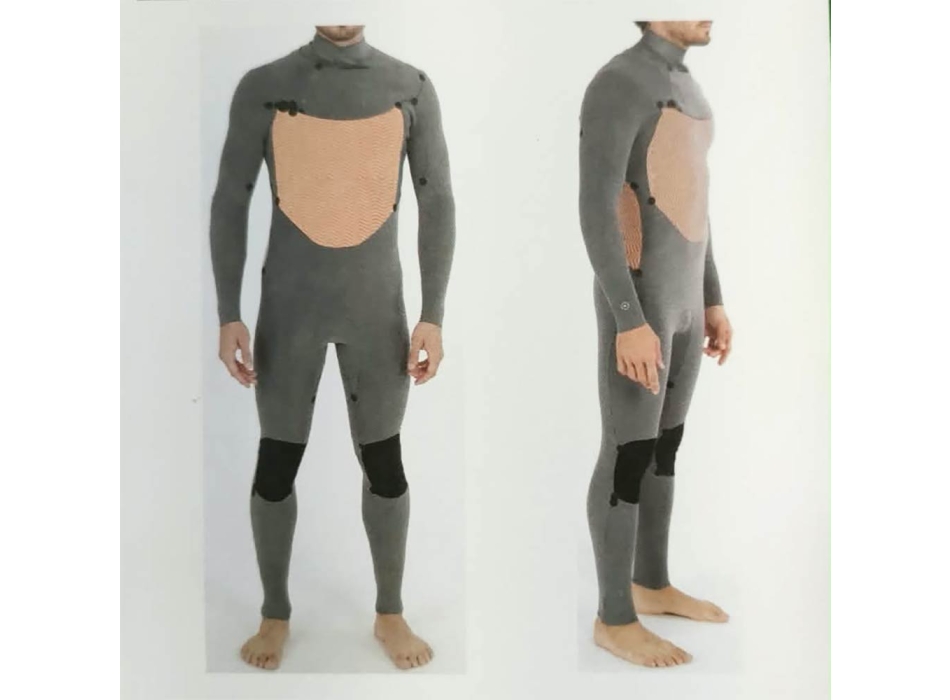 HURLEY 3/2MM ADVANT 2.4 MUTA CHEST ZIP