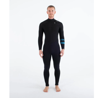 HURLEY 4/3MM HSC2 MUTA INVERNALE SURF CLUB BACK ZIP GREEN