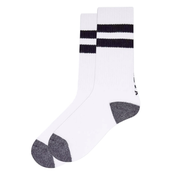 HURLEY CALZE ICON TERRY 3 PAIA BLACK STRIPE