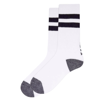 HURLEY CALZE ICON TERRY 3 PAIA BLACK STRIPE