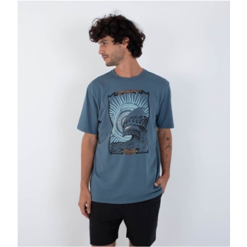 HURLEY H2O DRI WAVE MANDALA T-SHIRT HYPER JADE