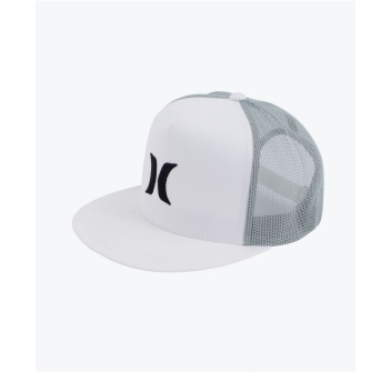 HURLEY ICON SOLID FLAT SNAPBACK CAPPELLINO BLACK