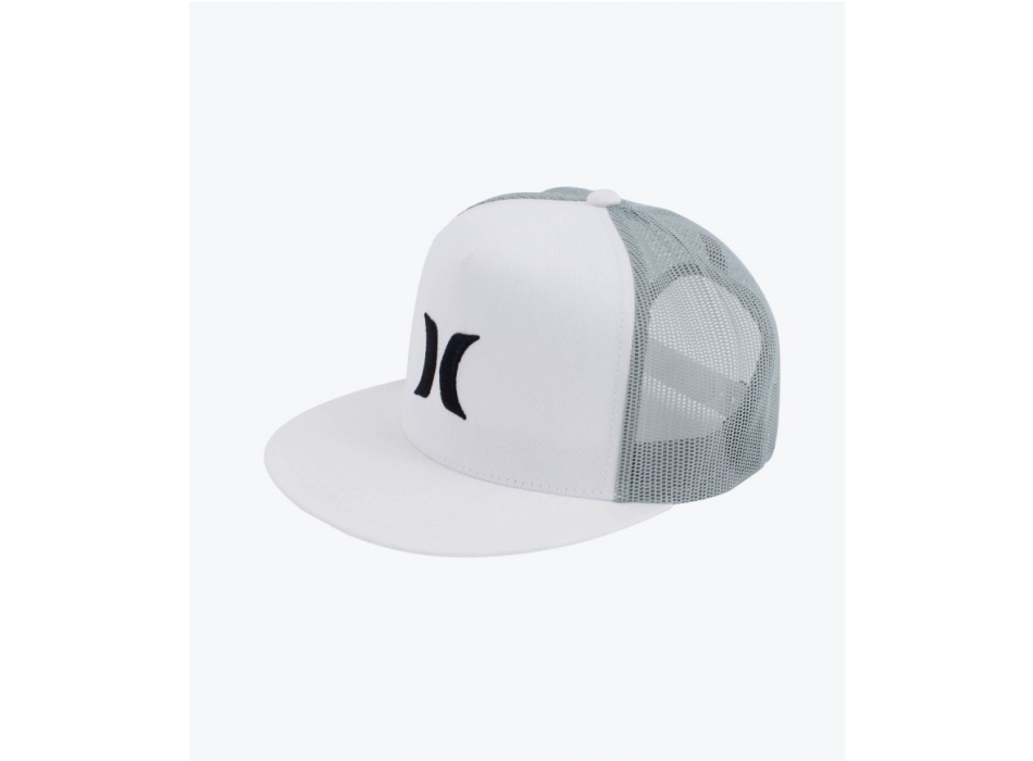 HURLEY ICON SOLID FLAT SNAPBACK CAPPELLINO BLACK