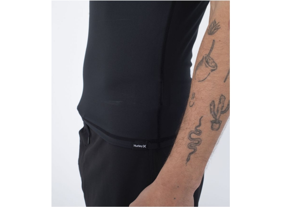 HURLEY LYCRA O&O QUIKDRY BLACK