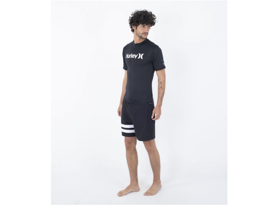 HURLEY LYCRA O&O QUIKDRY BLACK
