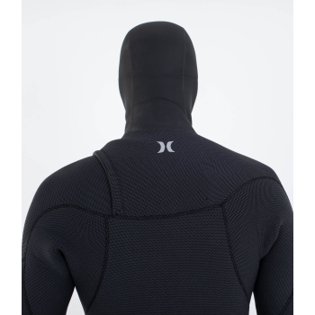 HURLEY MUTA INVERNALE 4/3MM ADVANT CHEST ZIP BLACK/BLUE
