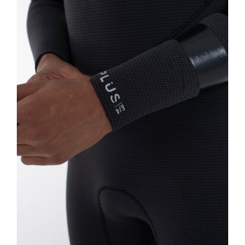 HURLEY MUTA INVERNALE 4/3MM ADVANT CHEST ZIP BLACK/BLUE