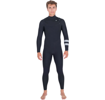 HURLEY MUTA INVERNALE 5/3MM ADVANT CHEST ZIP BLACK