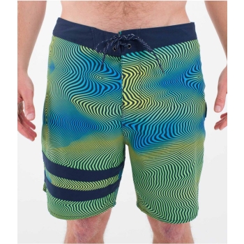 HURLEY PHANTOM BLOCK PARTY BOARDSHORTS 18' OBSIDIAN