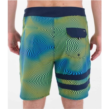 HURLEY PHANTOM BLOCK PARTY BOARDSHORTS 18' OBSIDIAN