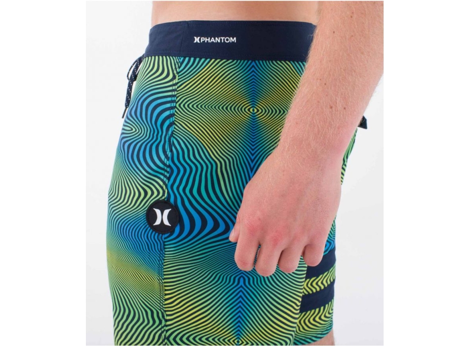 HURLEY PHANTOM BLOCK PARTY BOARDSHORTS 18' OBSIDIAN