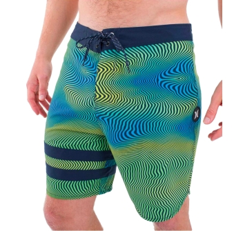 HURLEY PHANTOM BLOCK PARTY BOARDSHORTS 18' OBSIDIAN