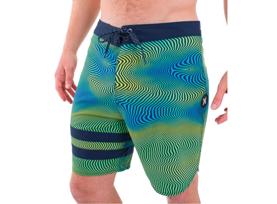 HURLEY PHANTOM BLOCK PARTY BOARDSHORTS 18' OBSIDIAN