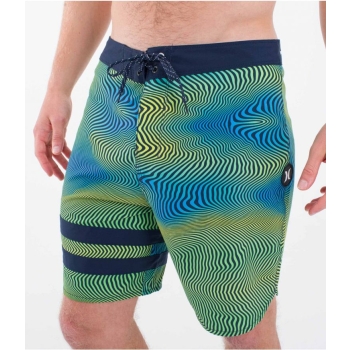 HURLEY PHANTOM BLOCK PARTY BOARDSHORTS 18' OBSIDIAN