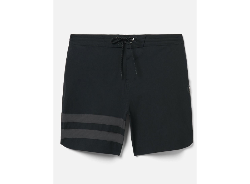 HURLEY PHANTOM+ BLOCK PARTY RENEGADE BOARDSHORT 18' BLACK