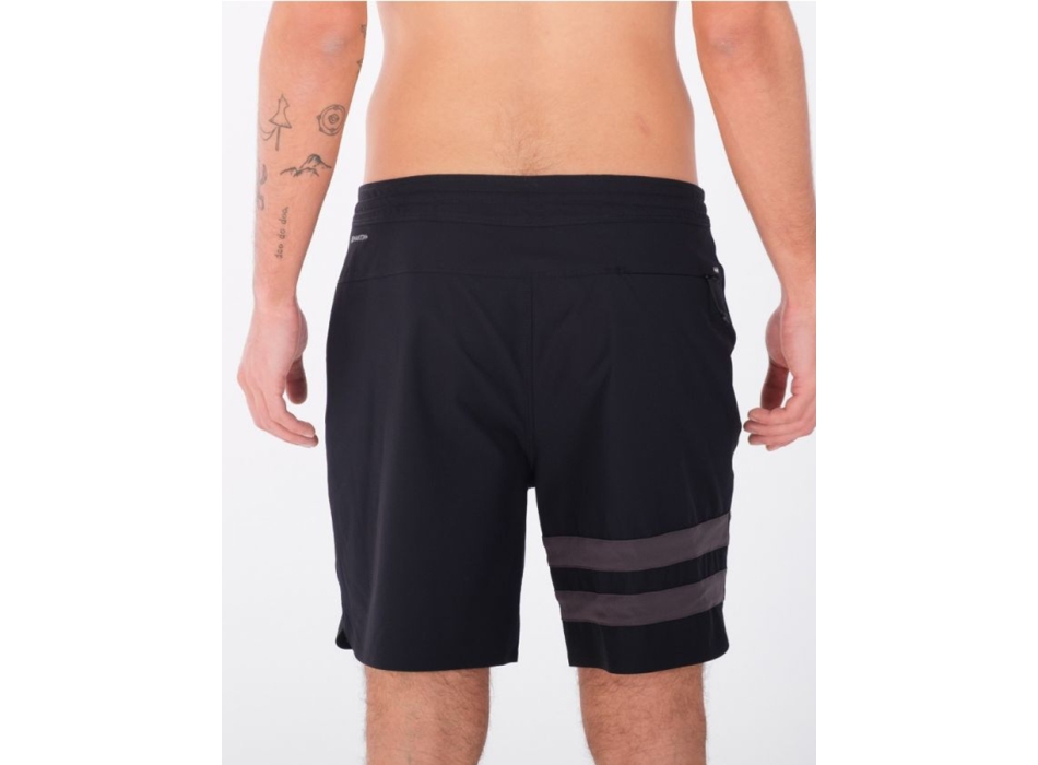 HURLEY PHANTOM+ BLOCK PARTY RENEGADE BOARDSHORT 18' BLACK