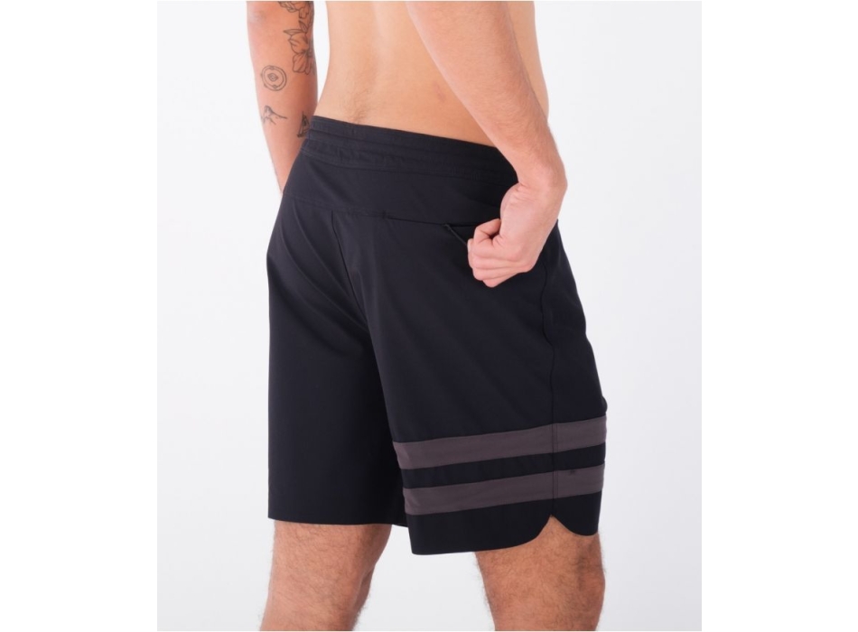 HURLEY PHANTOM+ BLOCK PARTY RENEGADE BOARDSHORT 18' BLACK