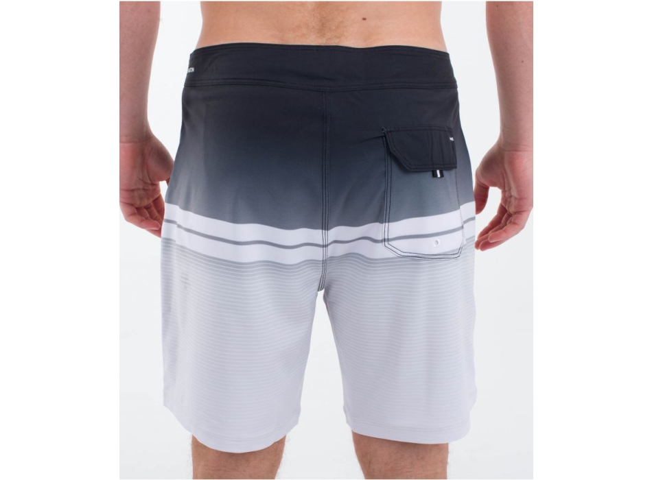 HURLEY PHANTOM ECO CLSSIC BOARDSHORTS 18' BLACK WHITE