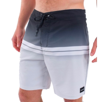 HURLEY PHANTOM ECO CLSSIC BOARDSHORTS 18' BLACK WHITE