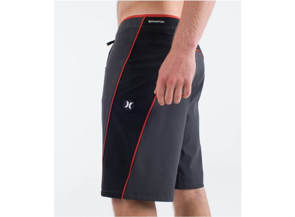 HURLEY PHANTOM ECO WEEKENDER BLOCKED BOARDSHORT 21" BLACK
