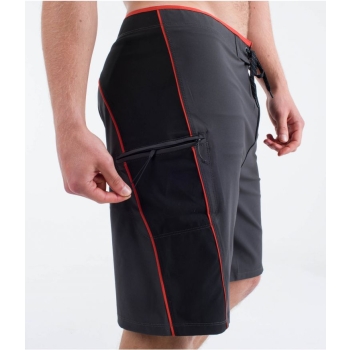 HURLEY PHANTOM ECO WEEKENDER BLOCKED BOARDSHORT 21" BLACK