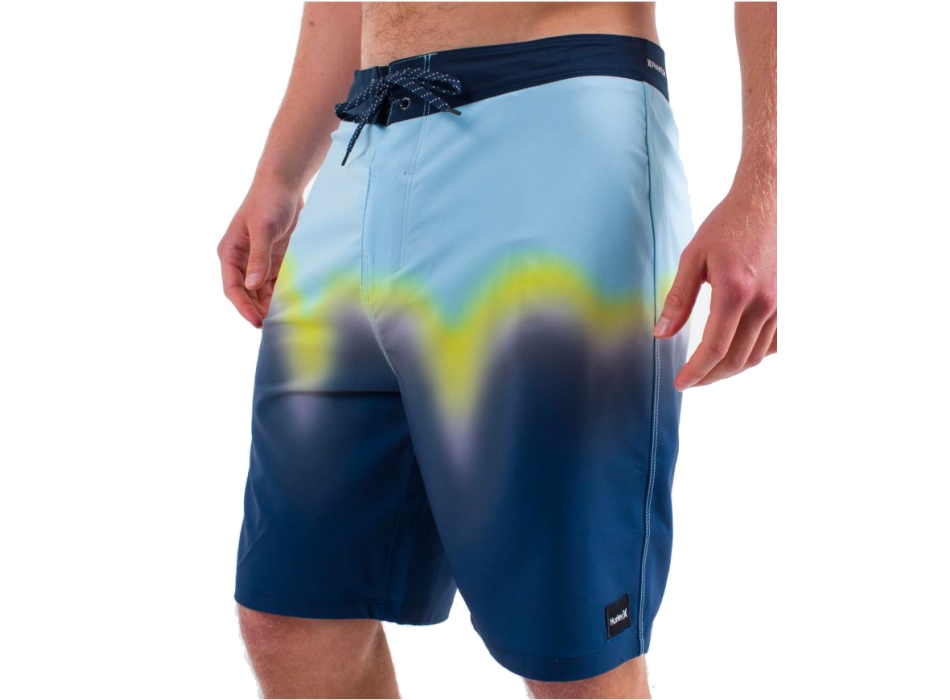 Hurley One & Only Phantom - Pantaloncini Uomo In Tessuto Riciclato, Vestibilità 53,3 Cm, Chiusura EZ, Idrorepellenti