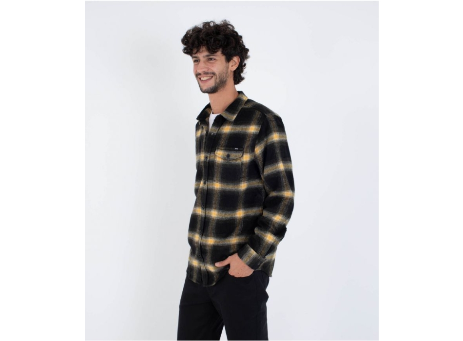 HURLEY PORTLAND HEAVYWEIGHT CAMICIA IN FLANELLA