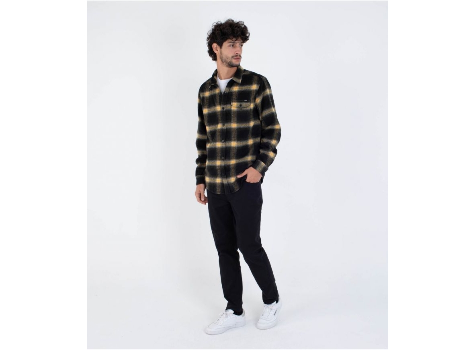 HURLEY PORTLAND HEAVYWEIGHT CAMICIA IN FLANELLA