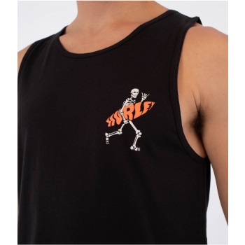 HURLEY PRINTING PRESS FLAMINGUE CANOTTA BLACK