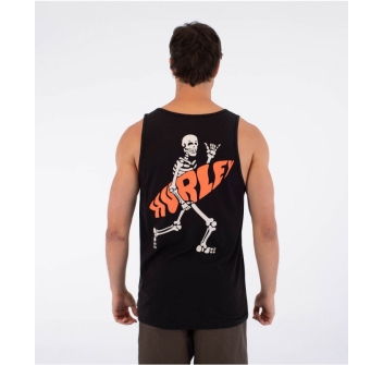 HURLEY PRINTING PRESS FLAMINGUE CANOTTA BLACK