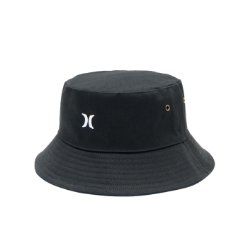 HURLEY SMALL LOGO BUCKET BLACK