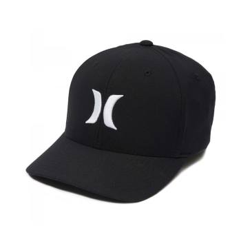 HURLEY STRETCH FIT MEN H2O-DRI O&O CAPPELLINO BLACK WHITE