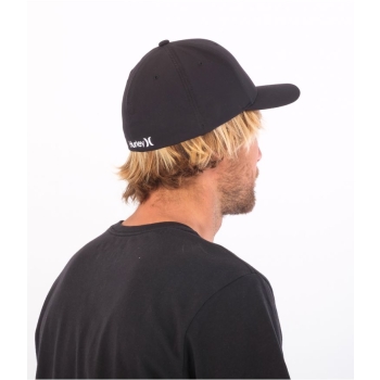 HURLEY STRETCH FIT MEN H2O-DRI O&O CAPPELLINO BLACK WHITE