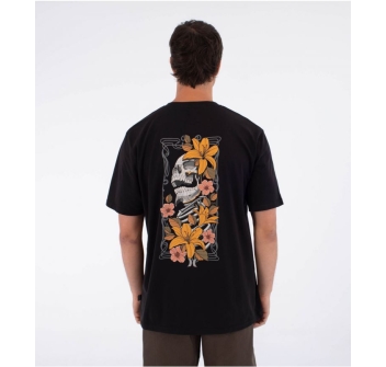 HURLEY TATTOO TRUDY SKULL T-SHIRT