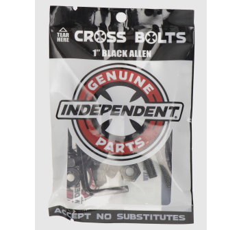 INDEPENDENT GENUINE PARTS ALLEN HARDWARE 1” BLACK