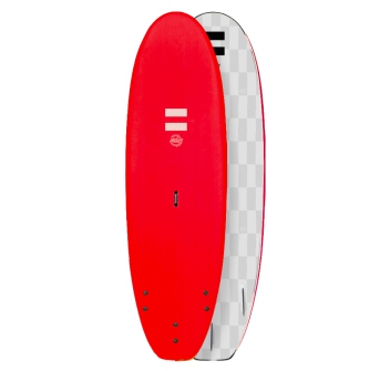 INDIO 6'6" EASY RIDER SOFTBOARD RED