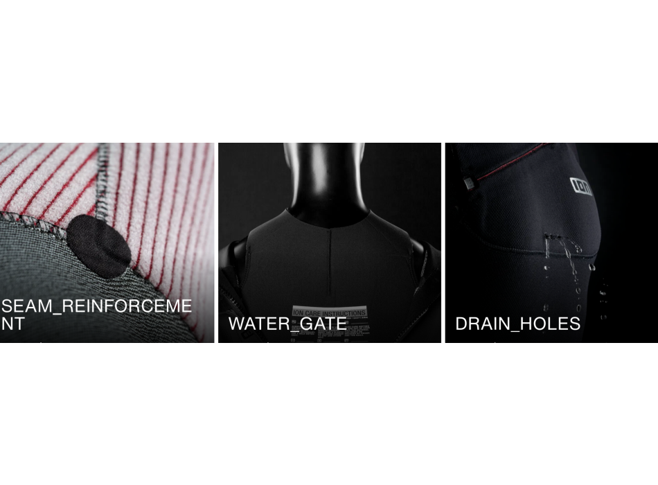 ION AMAZE CORE SEMIDRY 5/4 MUTA DONNA BACK ZIP