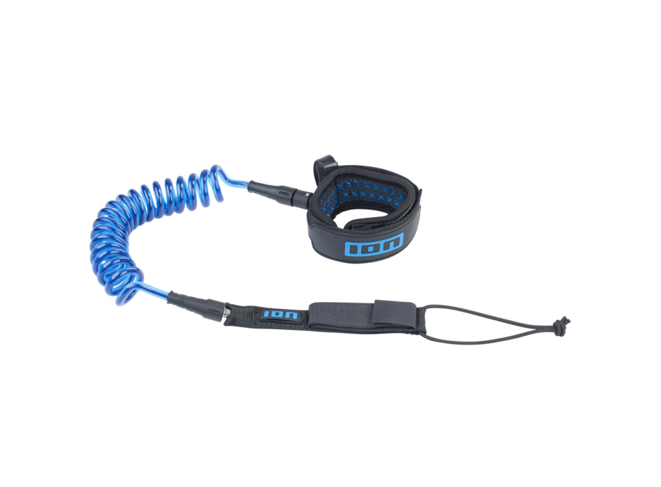 ION LEASH WING CORE COILED ANKLE 5'5" BLACK DA CAVIGLIA