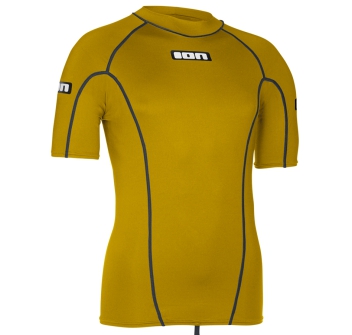 ION RASHGUARD LYCRA UOMO MANICHE CORTE MUSTARD