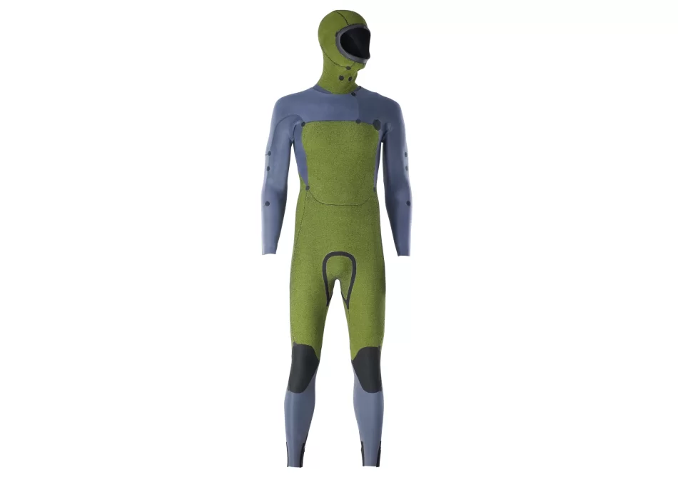 ION SEEK CORE SEMIDRY 5/4 MUTA UOMO FRONTZIP CON CAPPUCCIO